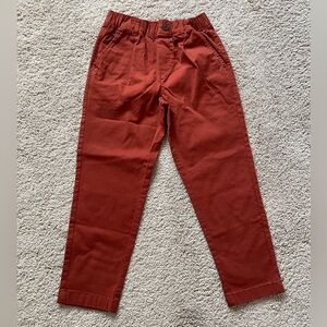 NWOT Hanna Andersson rusty orange-ish brown pants size 8T unisex